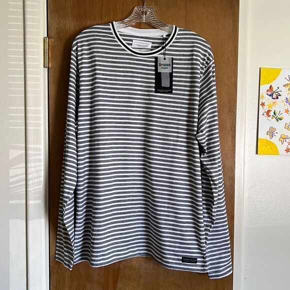 Denim & Flower L/S Striped Tee - Picture 1 of 10